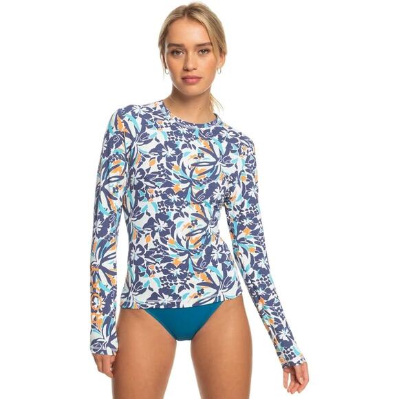 Roxy Other - Roxy Women's Long Sleeve Rashguard – UPF 50+ Sun Protection - M
